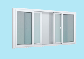 4 Panel Sliding Window